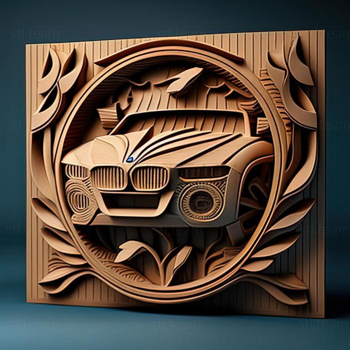 3D model BMW 3 (STL)